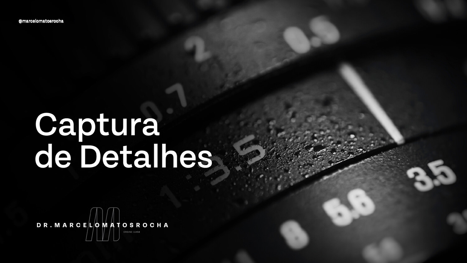 Captura de detalhes no planejamento fotográfico